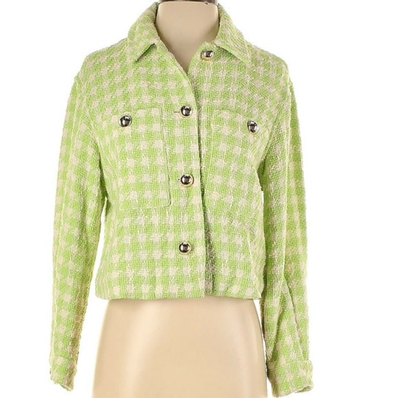 Zara Houndstooth Jacket - Picture 4 of 10